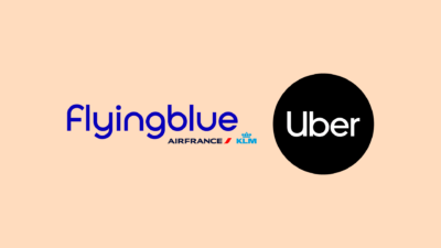 Flying Blue miles sparen met Uber