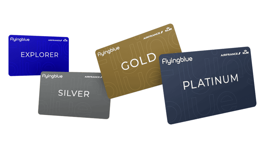 Flying Blue Fysieke Kaart