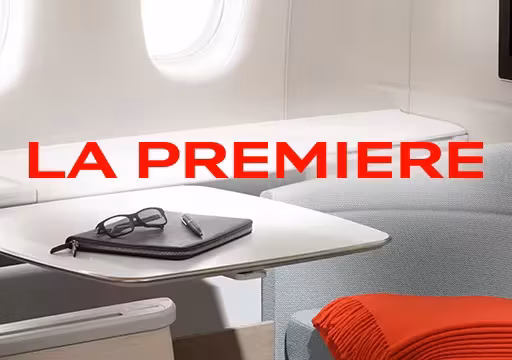 Air France First Class (La Première) op steeds meer vluchten beschikbaar