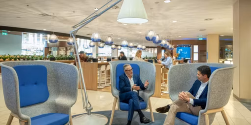lounge-toegang bij KLM en Air France