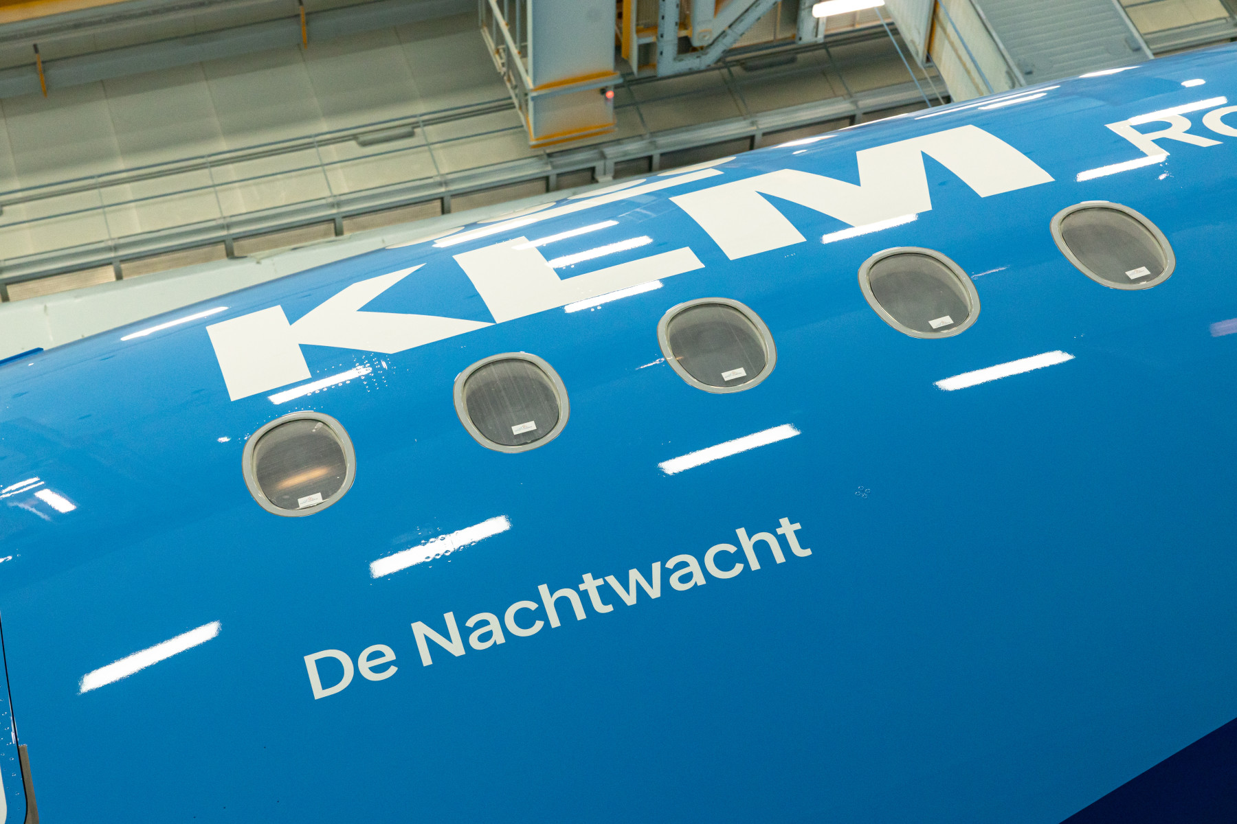 KLM Airbus A350 de Nachtwacht